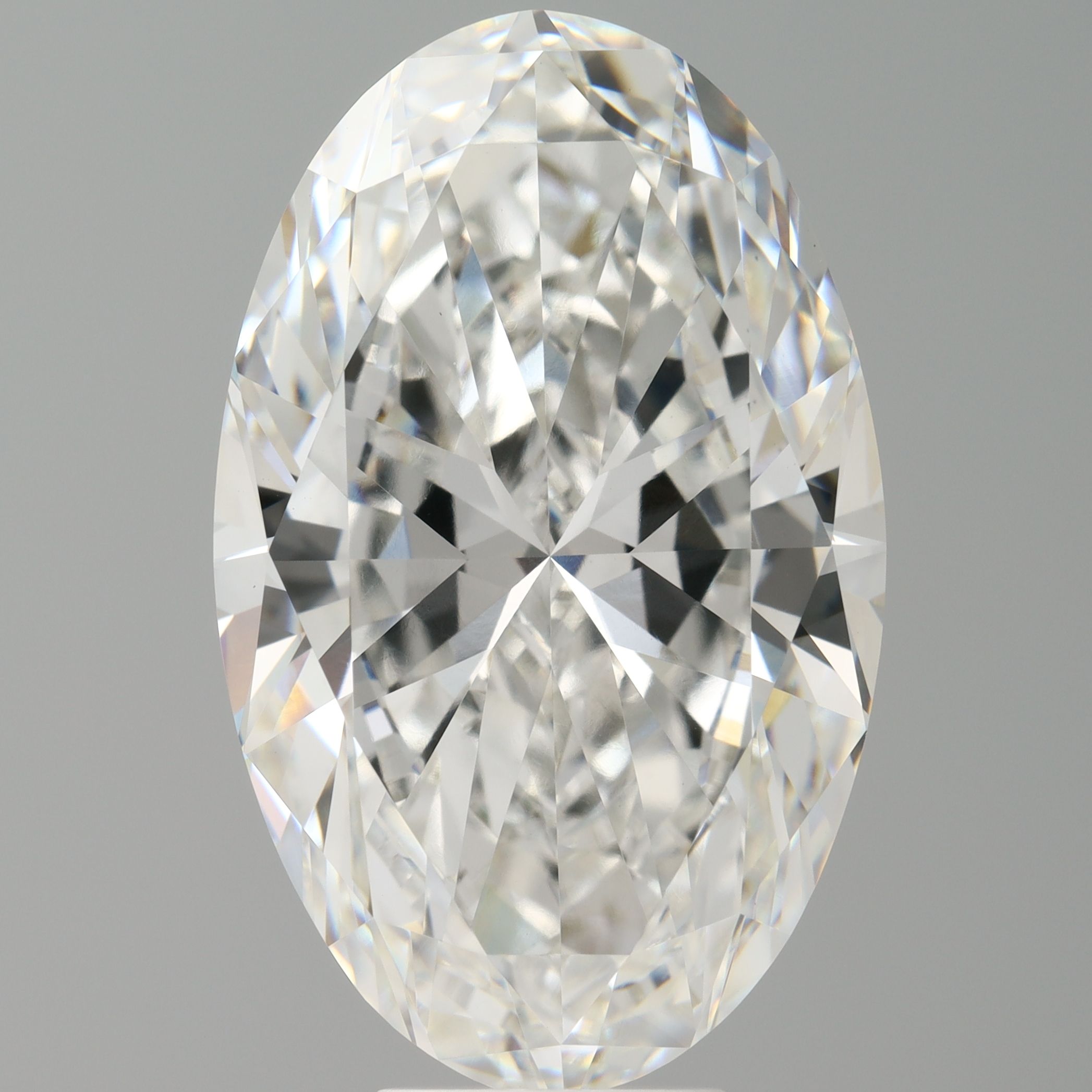9.53 ct. oval Lab Grown Diamond front image