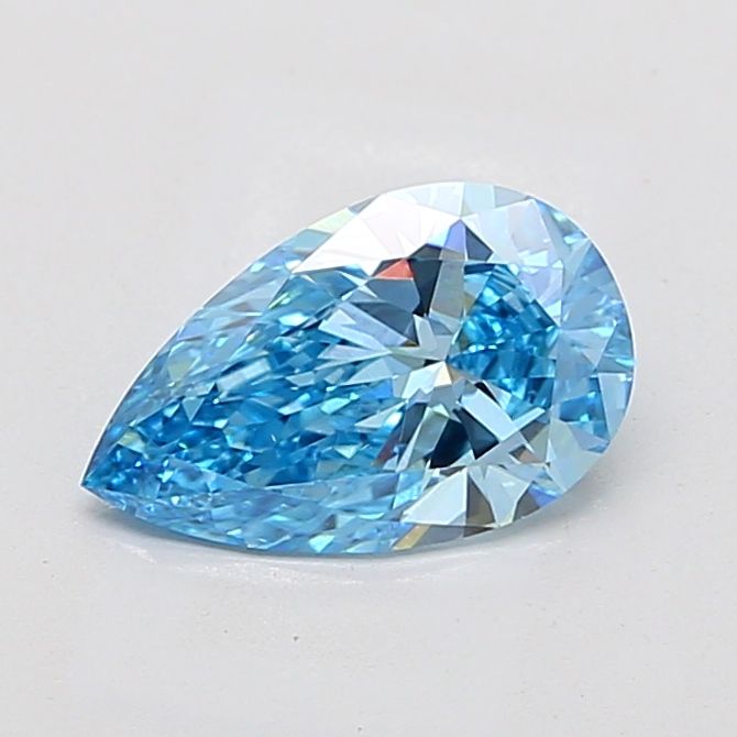 2.01 CT Fancy Vivid Blue PEAR