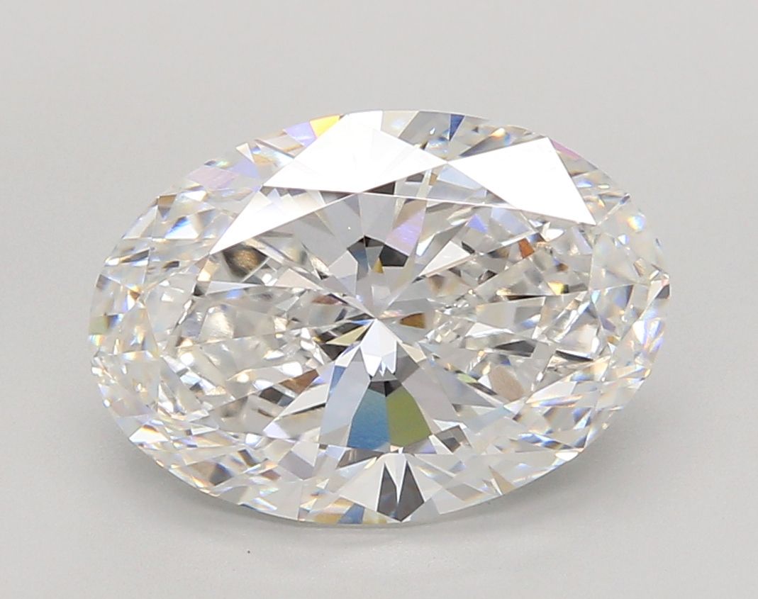 5.00 ct. oval Lab Grown Diamond front image