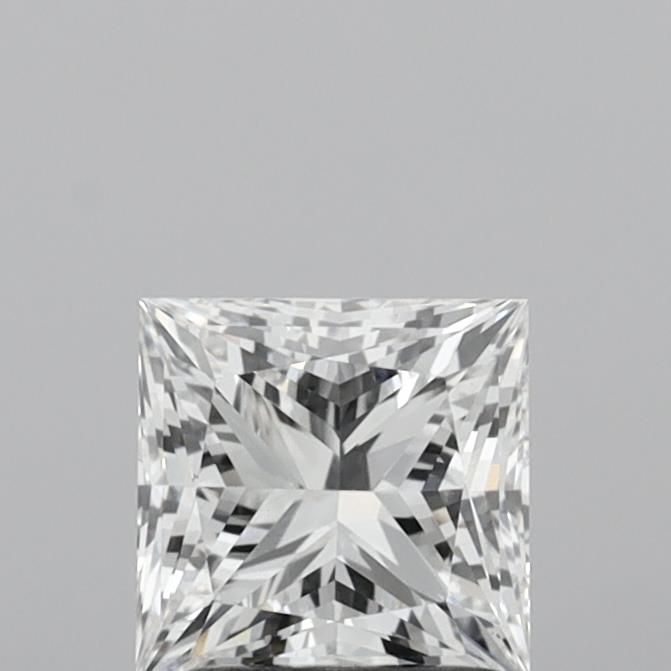 1.56 ct. princess Lab Grown Diamond front image
