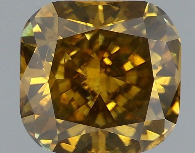Diament 1.18 ct Fancy Deep Brownish Yellow/SI1
