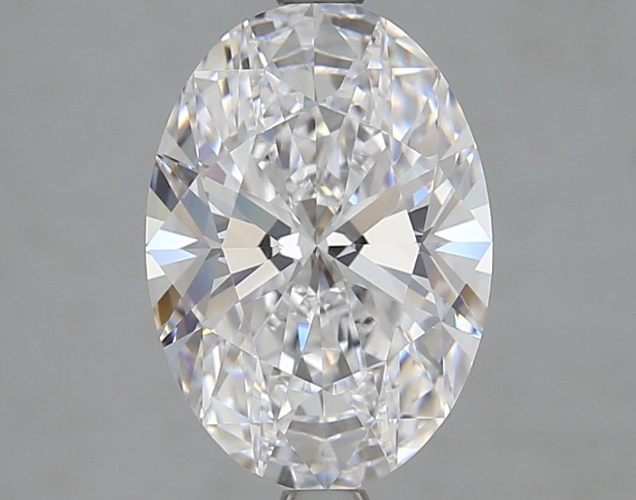 3.01 ct. oval Lab Grown Diamond front image