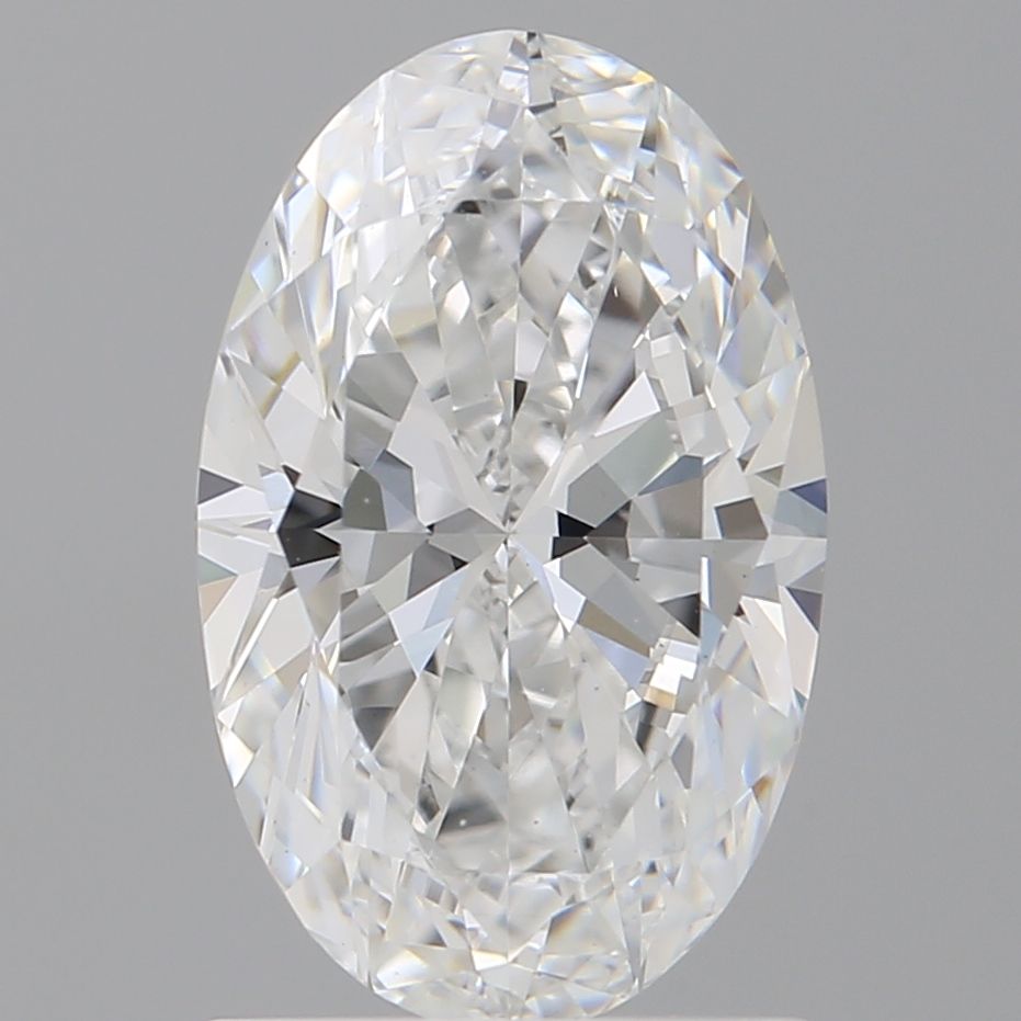 1.59 ct. oval Lab Grown Diamond front image