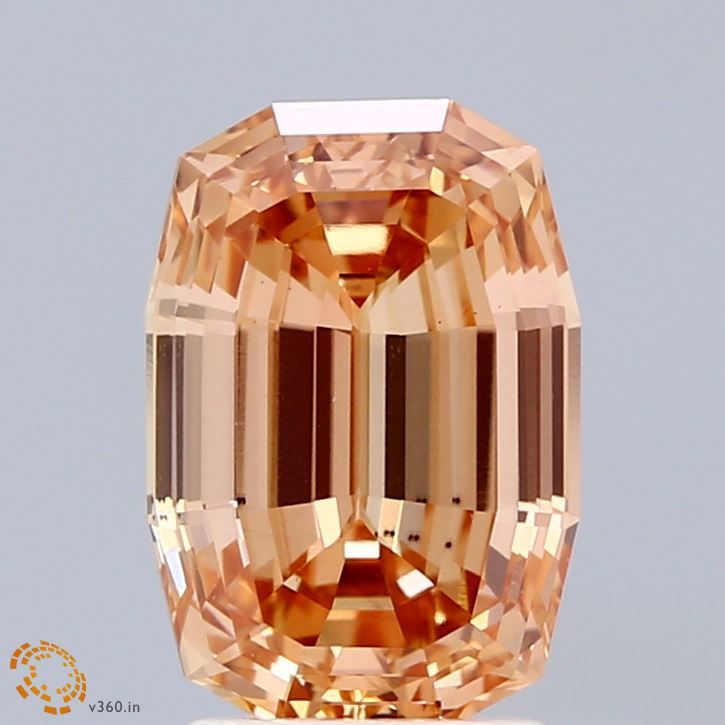 3.06 ct lab-grown Cushion Diamond