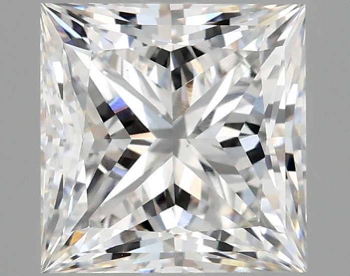 3.03 ct. princess Lab Grown Diamond front image