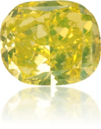 Diament 0.69 ct Fancy Intense Yellow/I1