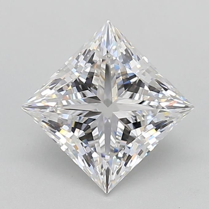 2.59 ct Princess diamond