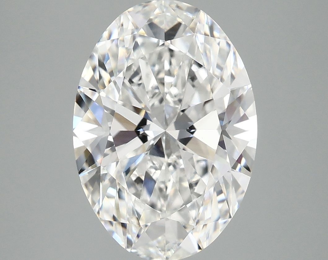 3.95 ct. oval Lab Grown Diamond front image