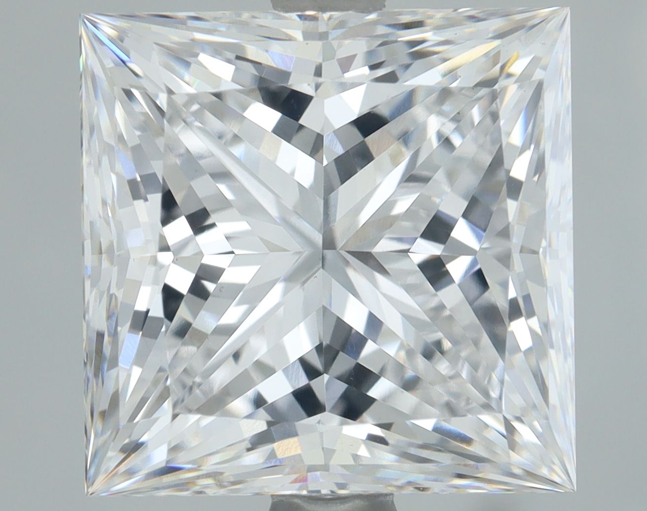 3.79 ct. princess Lab Grown Diamond front image