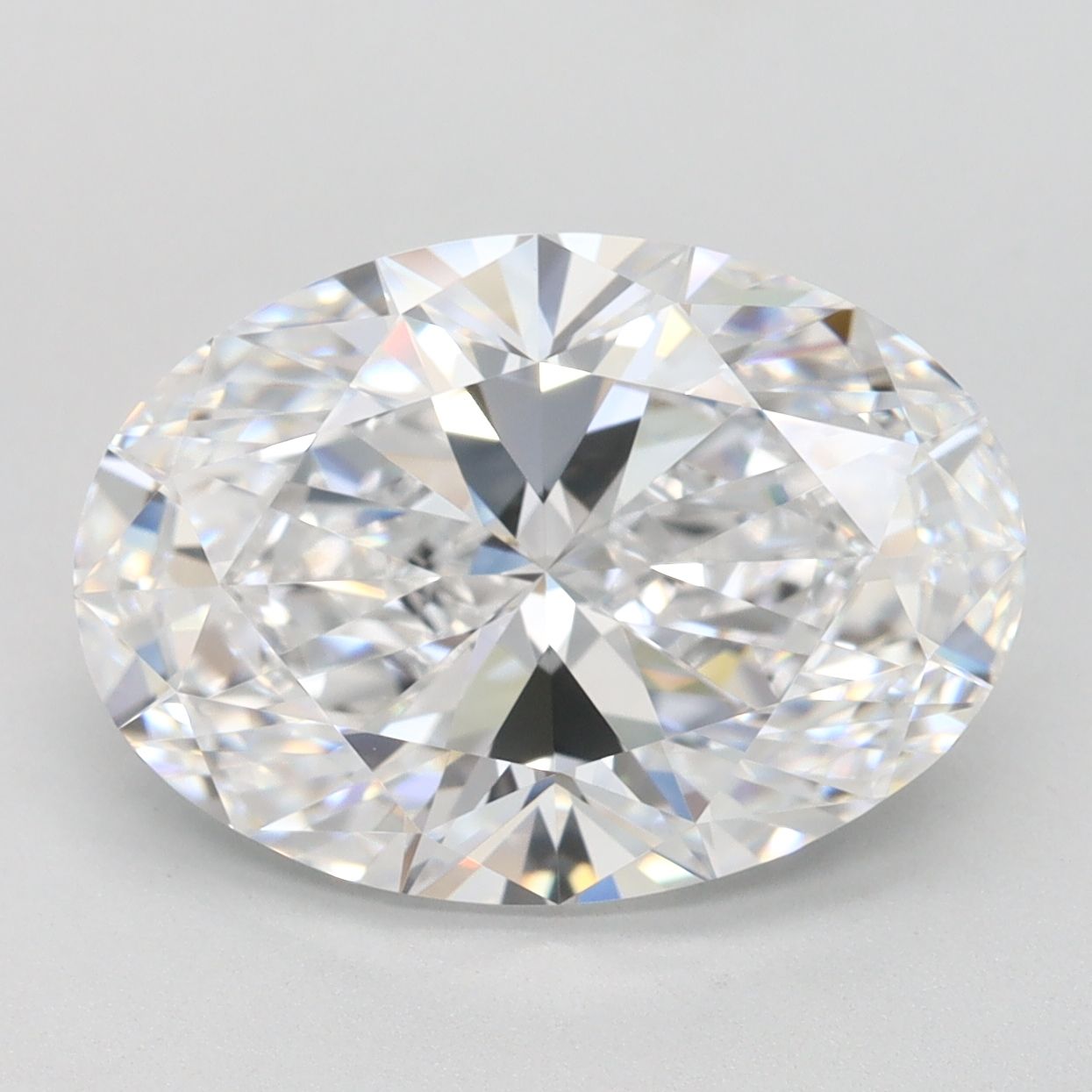 4.07 ct. oval Lab Grown Diamond front image