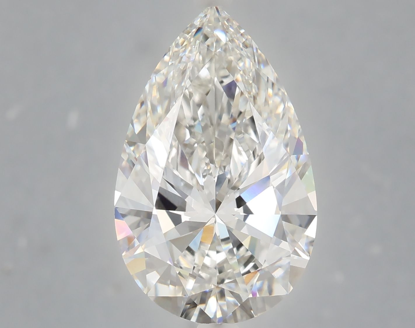 6.27 ct. pear Lab Grown Diamond front image
