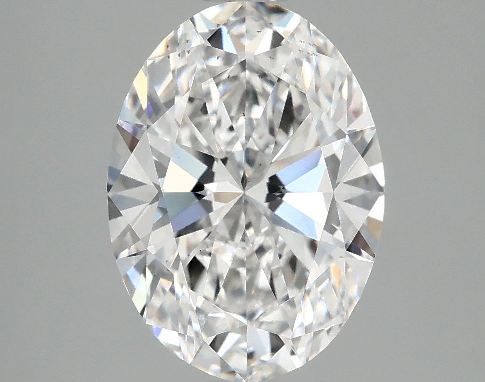 2.85 ct. oval Lab Grown Diamond front image