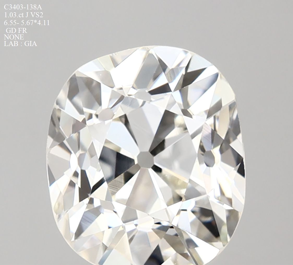 1.03 ct Old miner Diamond
