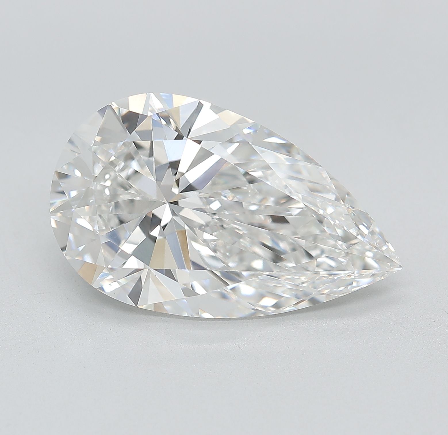 8.04 ct. pear Lab Grown Diamond front image