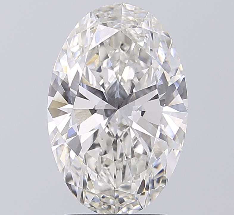3.01 ct. oval Lab Grown Diamond front image