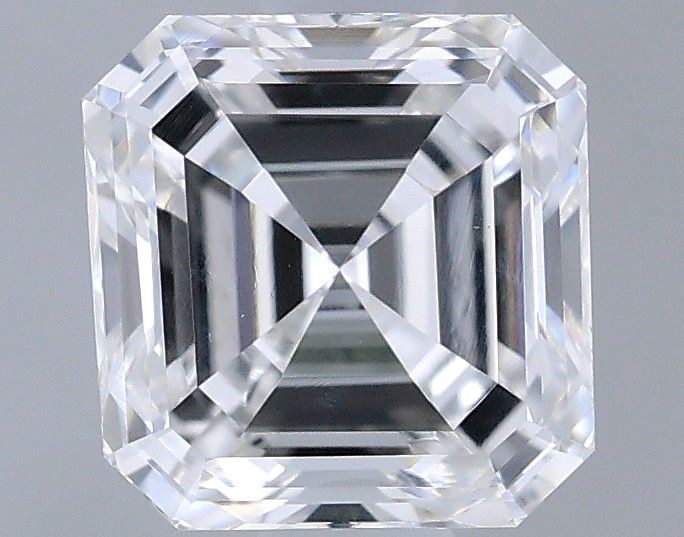 0.74 ct lab-grown Asscher Diamond