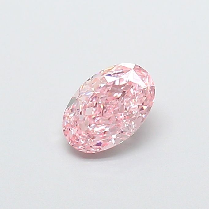 1.07 CT Fancy Intense Pink OVAL