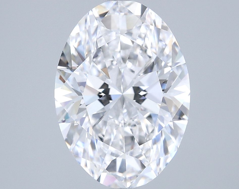 2.70 ct. oval Lab Grown Diamond front image