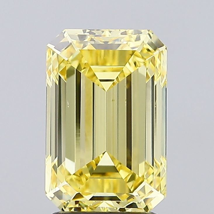 3.02 ct. emerald Lab Grown Diamond front image