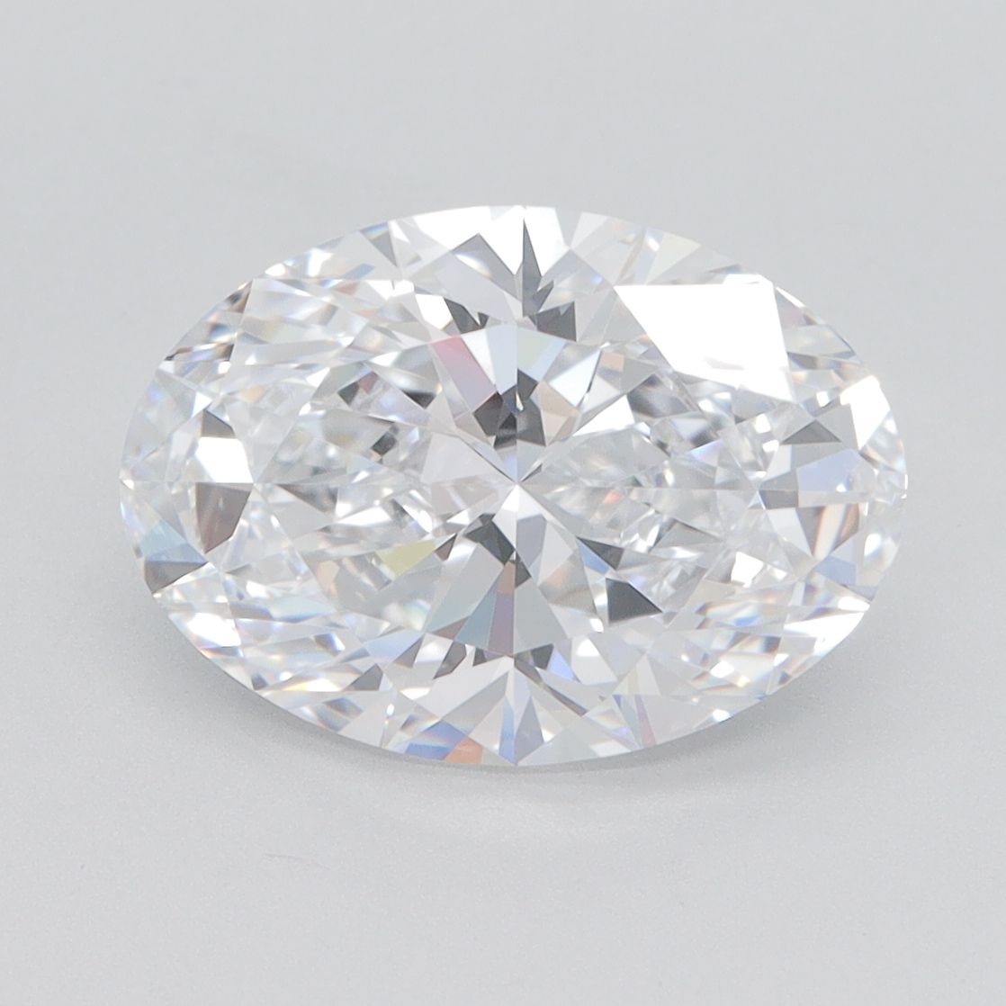 3.10 ct. oval Lab Grown Diamond front image