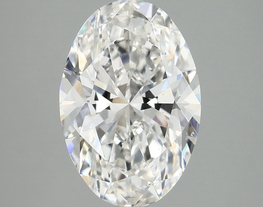 3.10 ct. oval Lab Grown Diamond front image