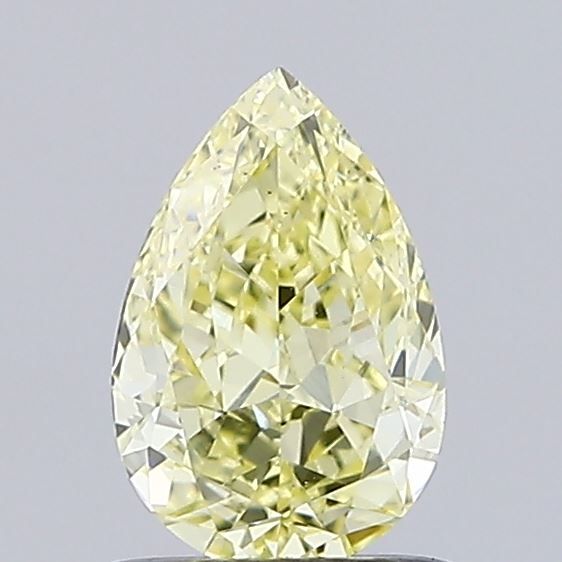 1.0 CT Fancy Yellow PEAR