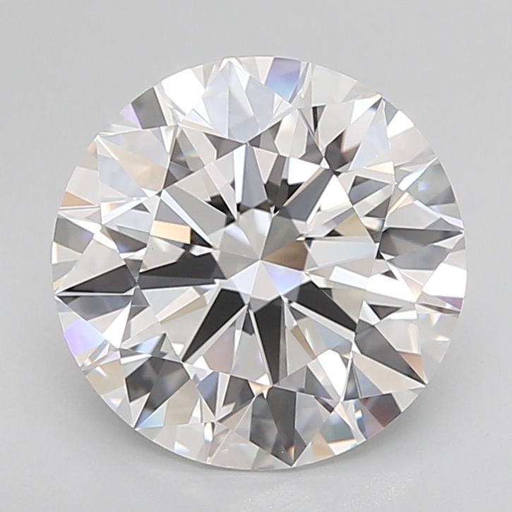 6.08 ct. round Lab Grown Diamond front image