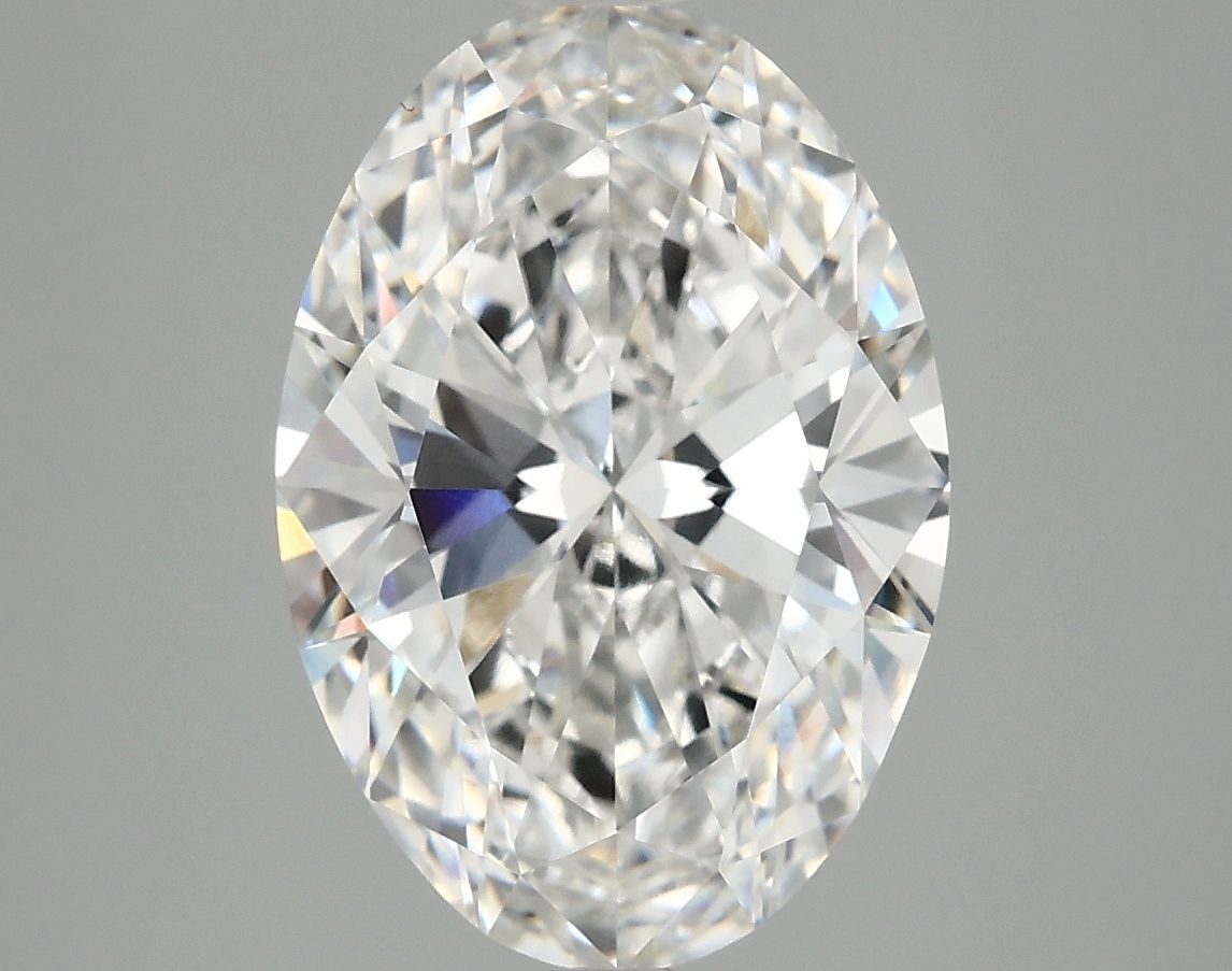 3.86 ct. oval Lab Grown Diamond front image