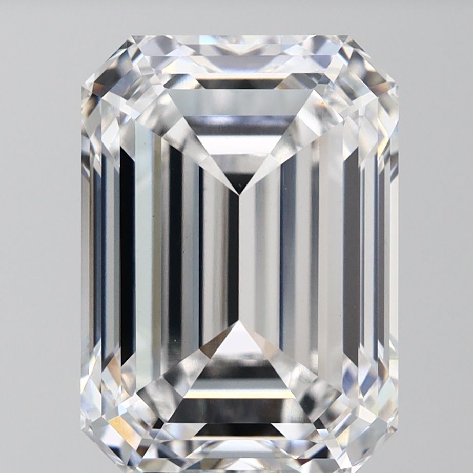 7.10 ct. emerald Lab Grown Diamond front image
