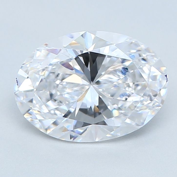 0.96 ct. oval Lab Grown Diamond front image