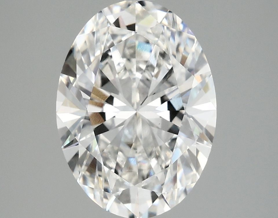 3.01 ct. oval Lab Grown Diamond front image