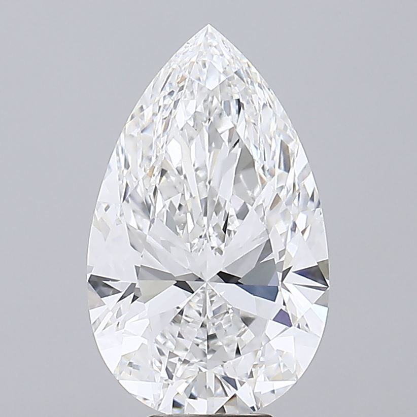 8.09 ct. pear Lab Grown Diamond front image
