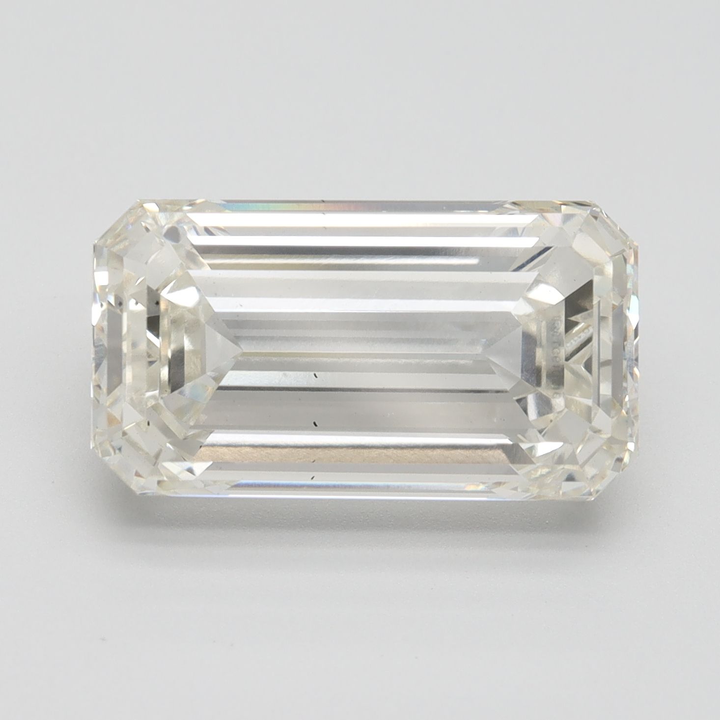 8.01 ct. emerald Lab Grown Diamond front image
