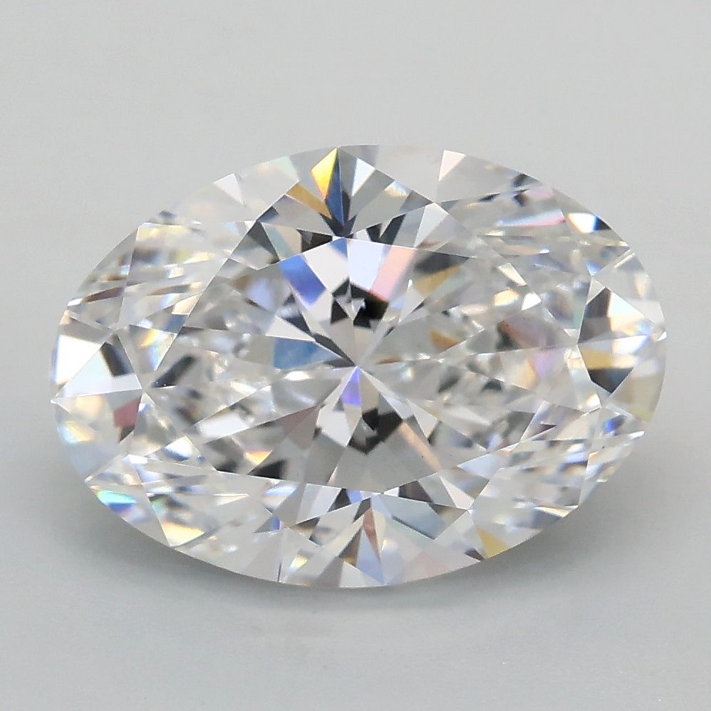 3.02 ct. oval Lab Grown Diamond front image