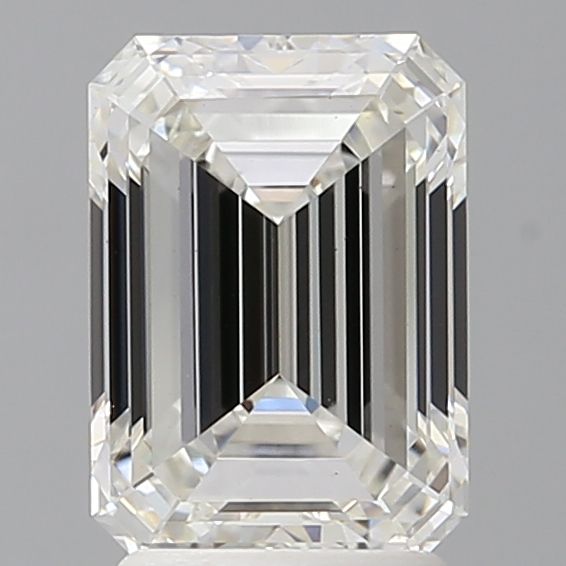 2.59 ct. emerald Lab Grown Diamond front image