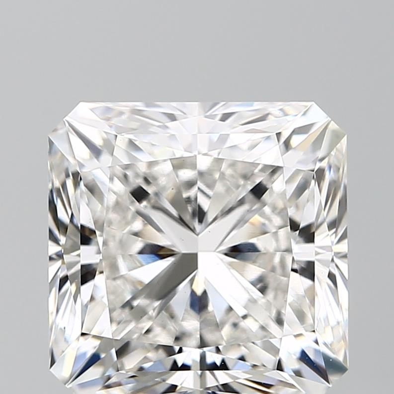 7.11 ct lab-grown Square radiant Diamond