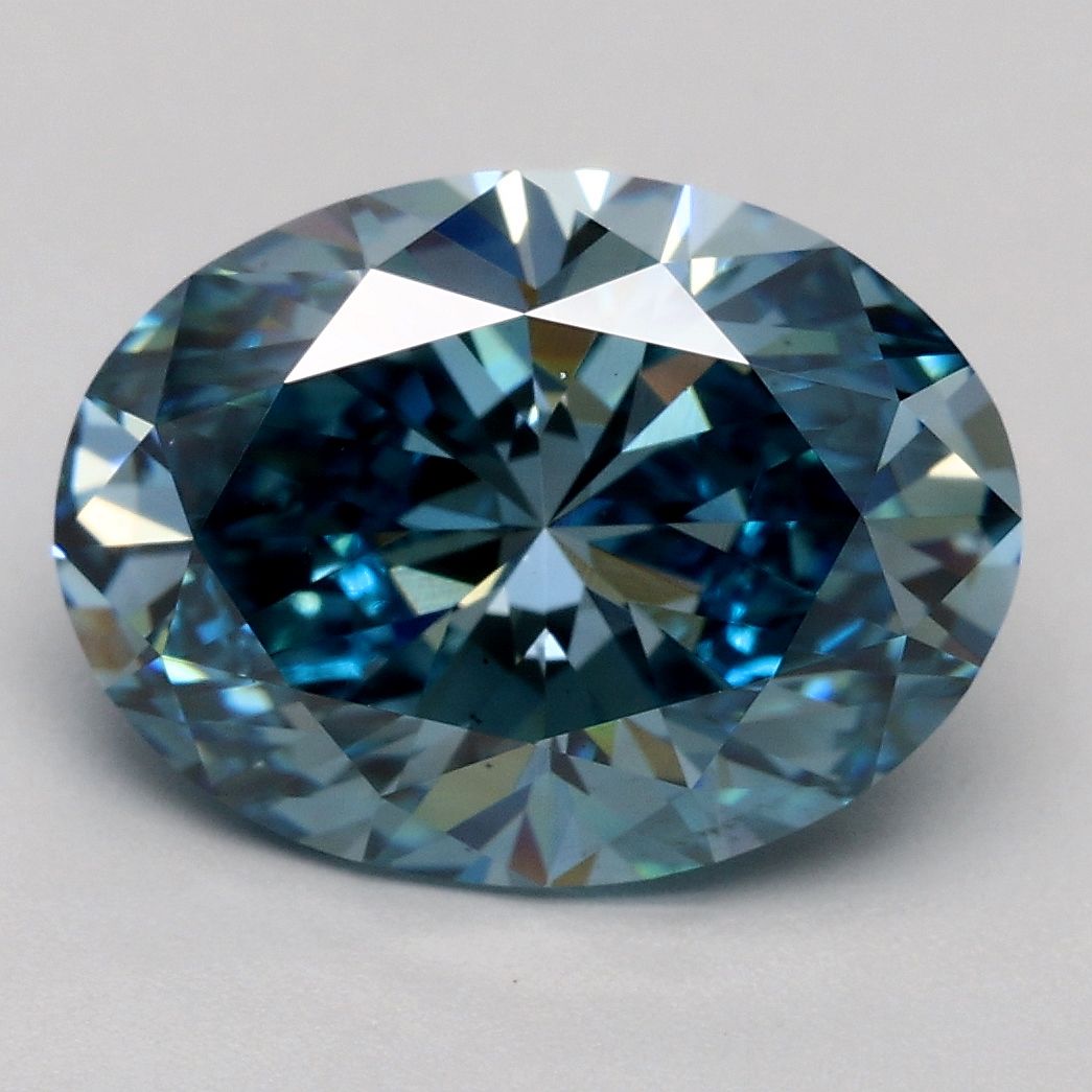 3.08 ct. oval Lab Grown Diamond front image