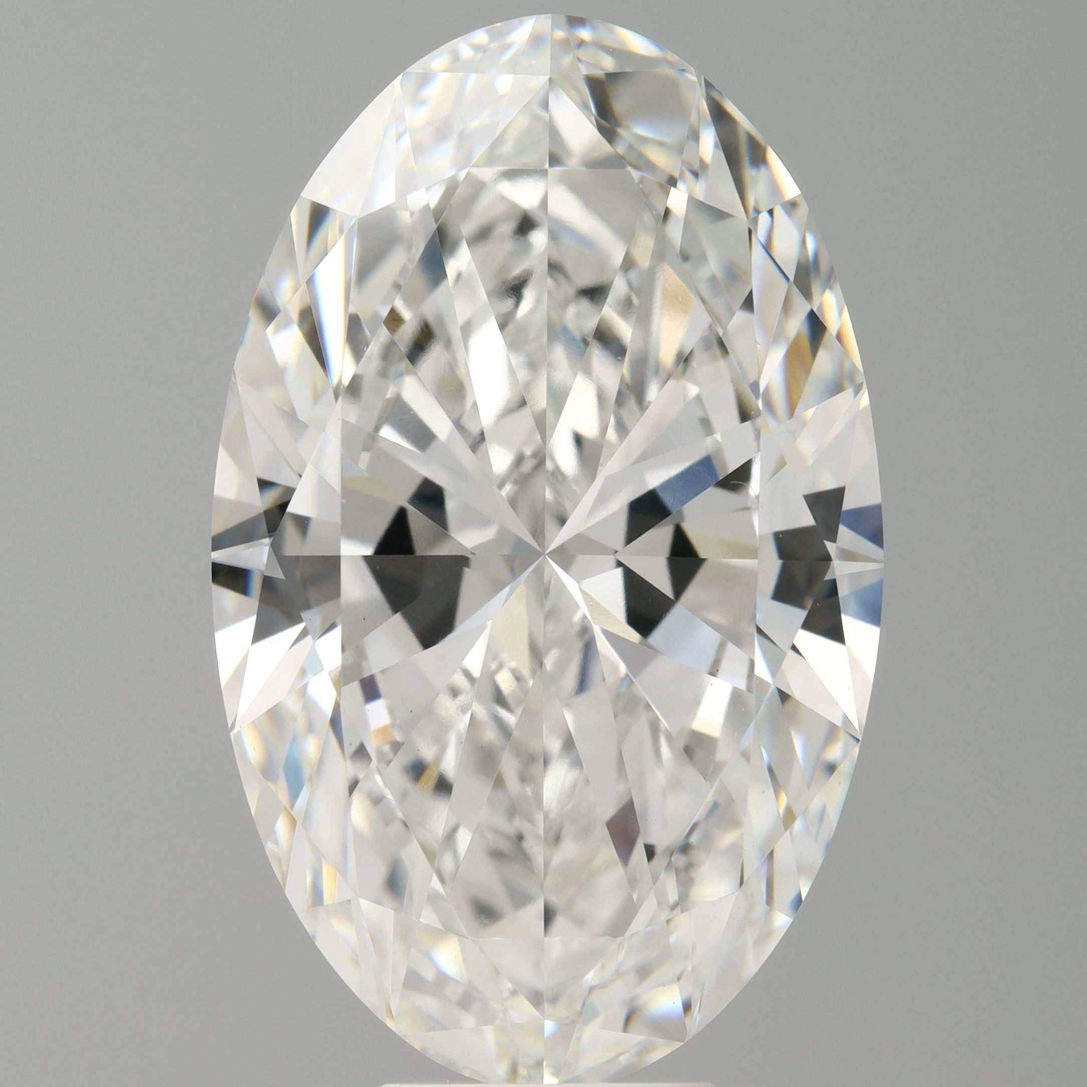 10.00 ct. oval Lab Grown Diamond front image