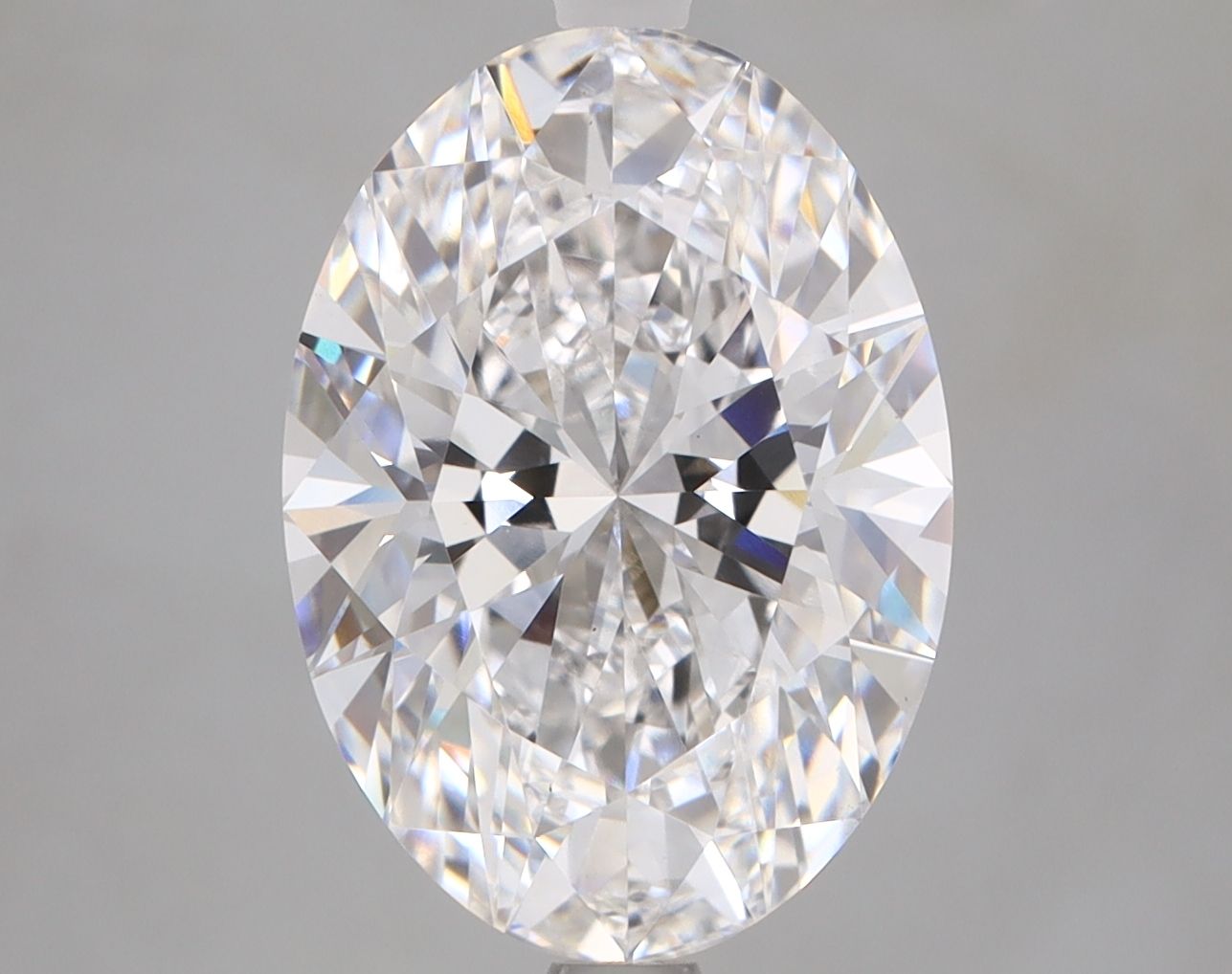 5.02 ct. oval Lab Grown Diamond front image