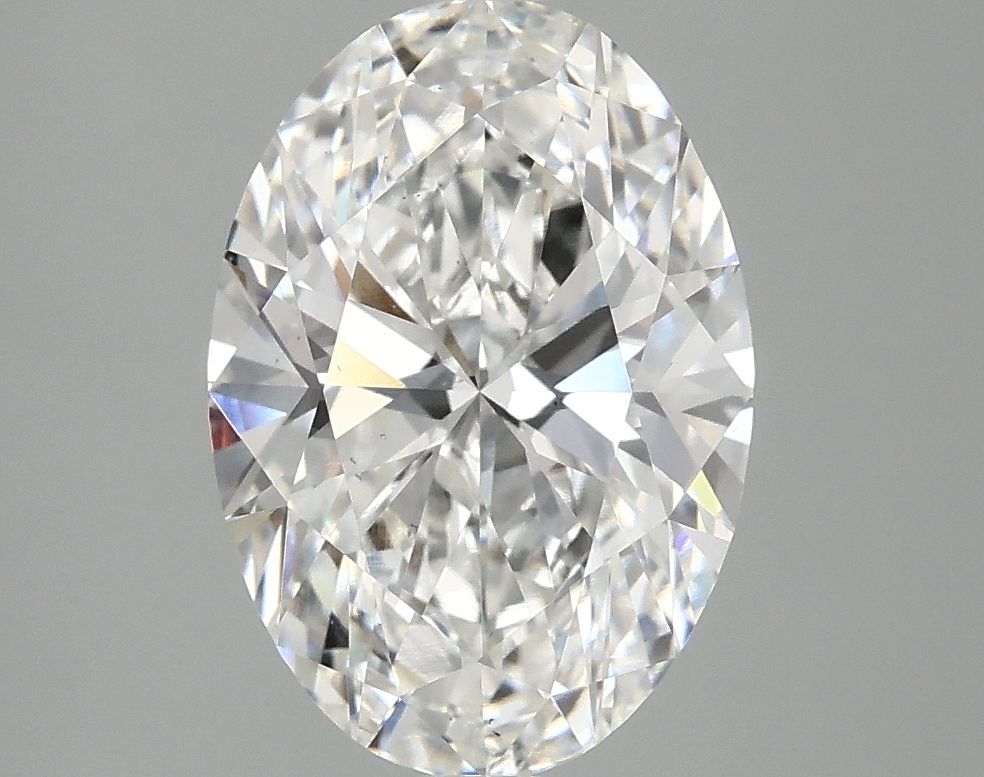3.01 ct. oval Lab Grown Diamond front image