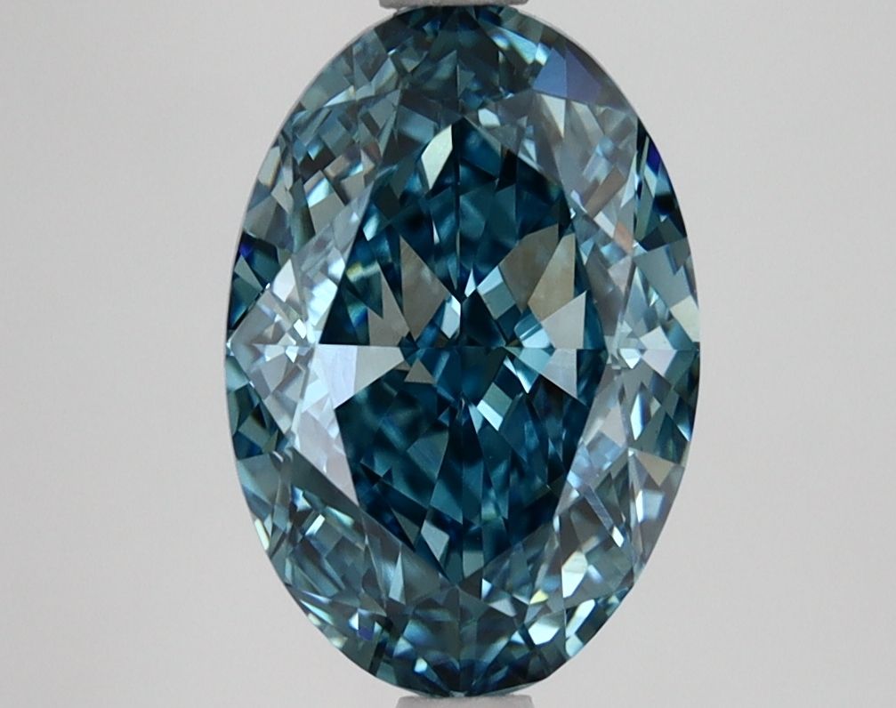 3.04 ct. oval Lab Grown Diamond front image
