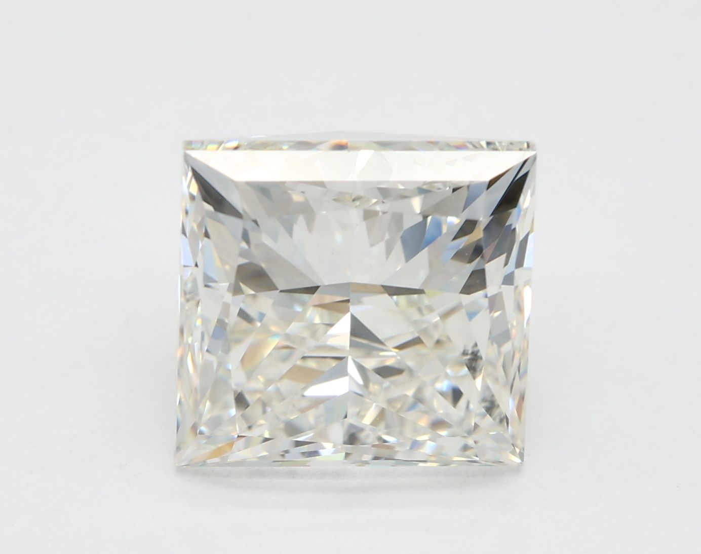 5.03 ct. princess Lab Grown Diamond front image