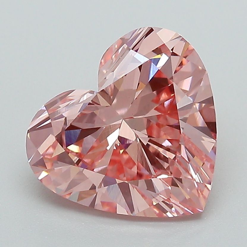 2.71 ct. heart Lab Grown Diamond front image