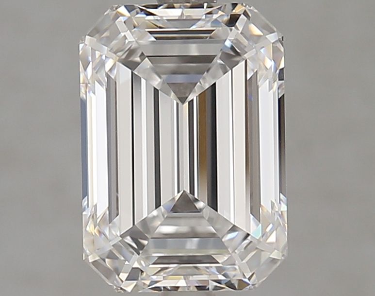 Diamant Émeraude 3.02 ct - Couleur D - Pureté VVS1