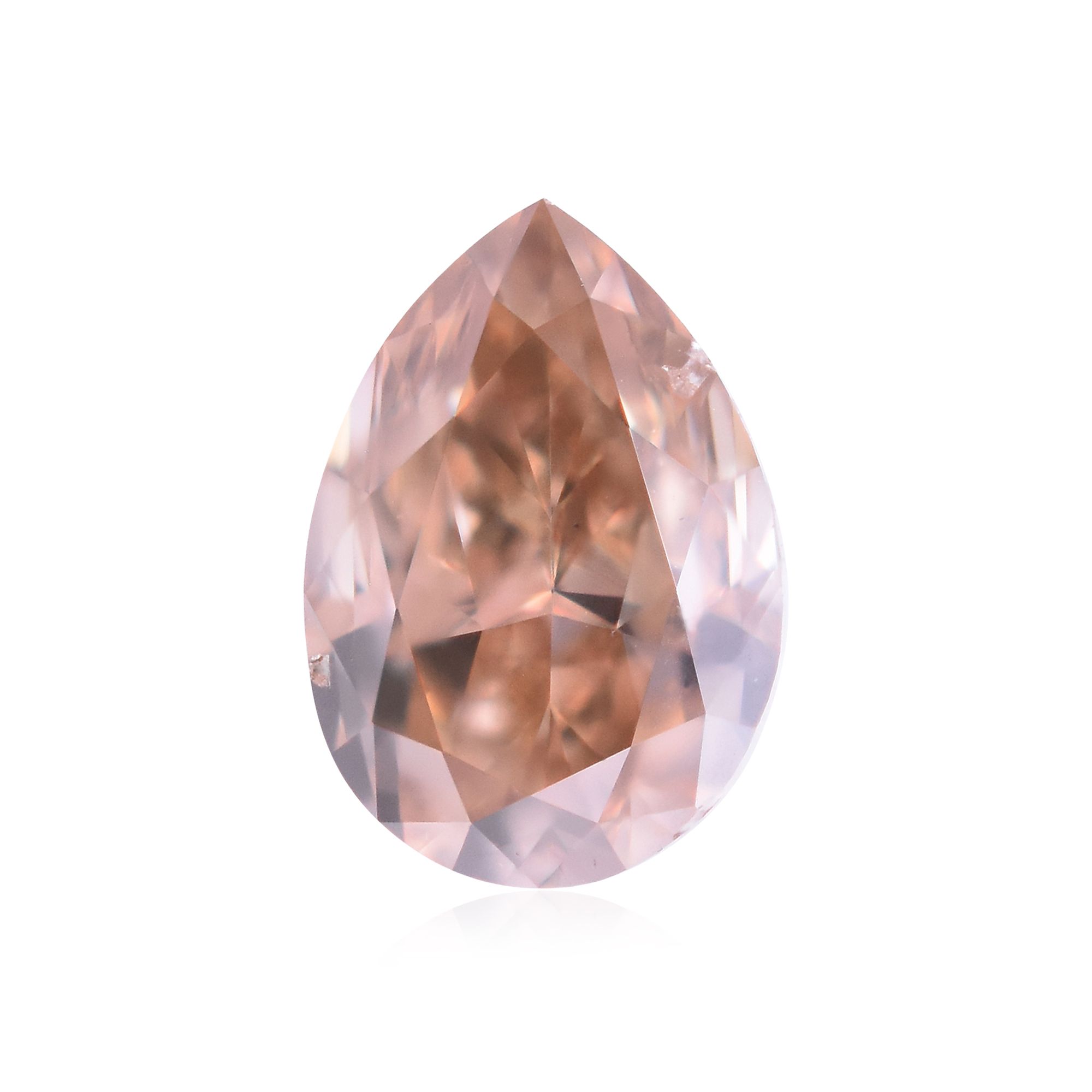 Diament 0.27 ct Fancy Orange Brown/SI2