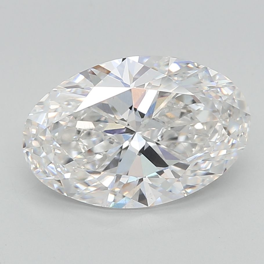 3.01 ct. oval Lab Grown Diamond front image