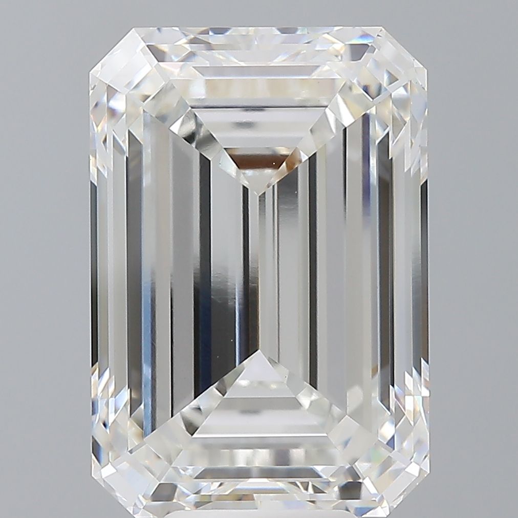 9.54 ct. emerald Lab Grown Diamond front image