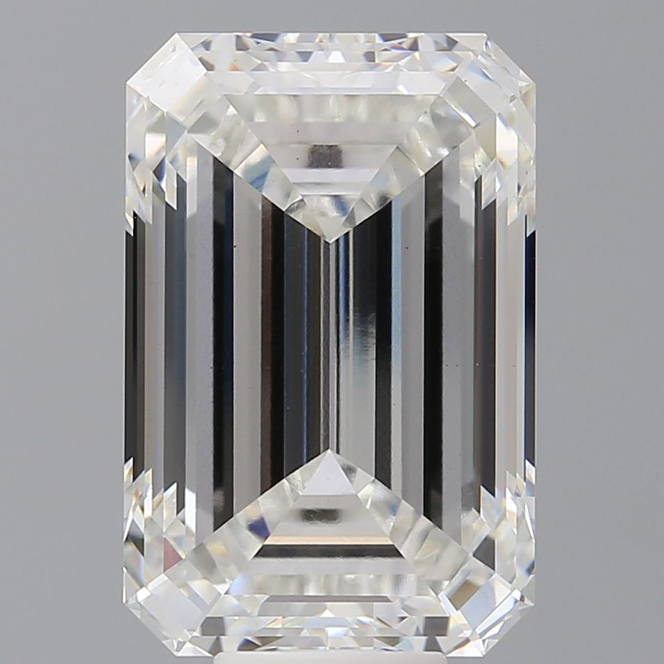 12.09 ct. emerald Lab Grown Diamond front image