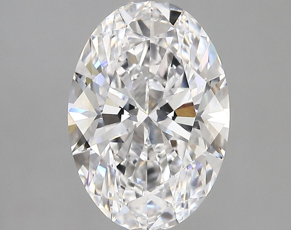 2.72 ct. oval Lab Grown Diamond front image