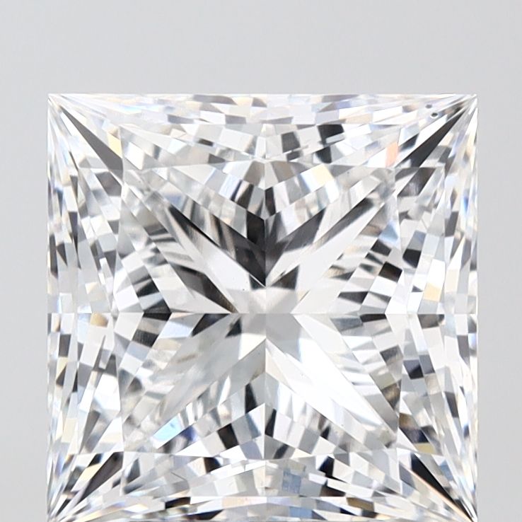 4.39 ct. princess Lab Grown Diamond front image